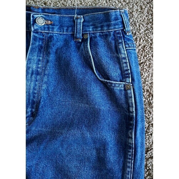 Rustler Tapered Jeans Women’s Size 14 Mises High Waisted Made In USA Vintage - Picture 6 of 10